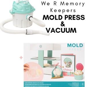 We R Memory Keepers - Mold Press & Vacuum Bundle